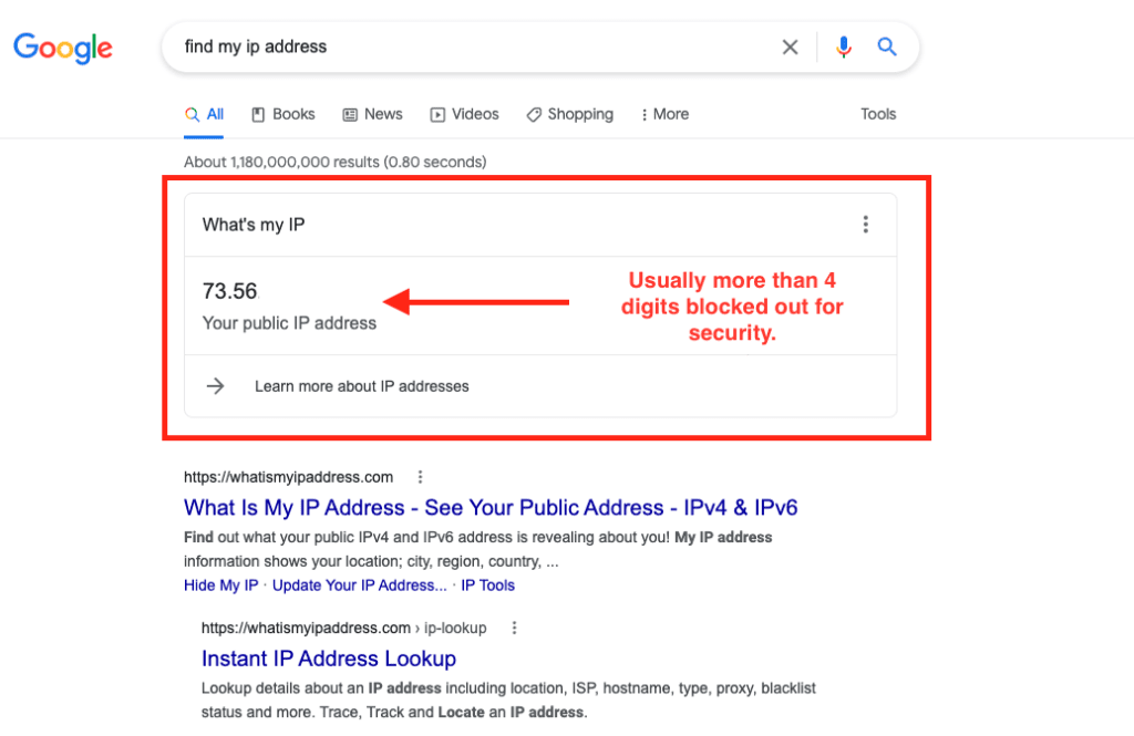 Best way to Exclude IP addresses Google Analytics 6 What's my Ip Address on Google Search