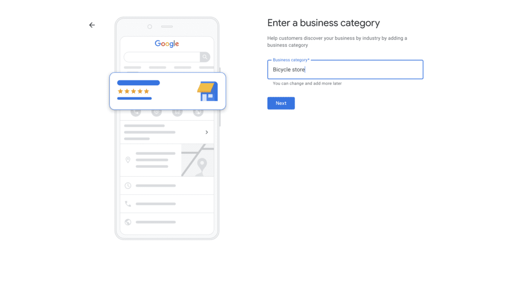 Verifying and Claiming a Google Business Profile 11 Add-your-category-Google-Business-Profile