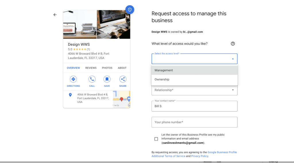 Request-Acces-tell-who-you-are-Google-Business-Profile